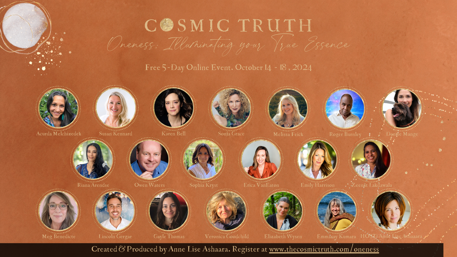 cosmic truth group speaker banner