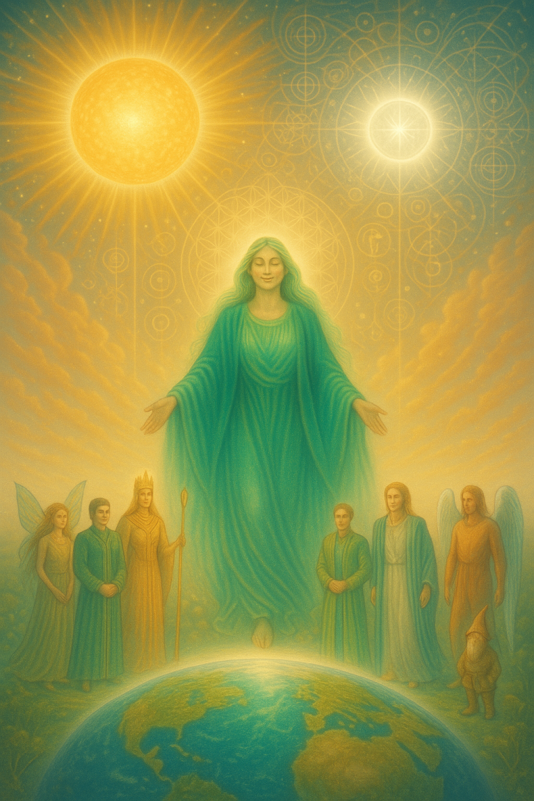 🌞 Gaia's Second Sun: A Multidimensional Revelation 🌞